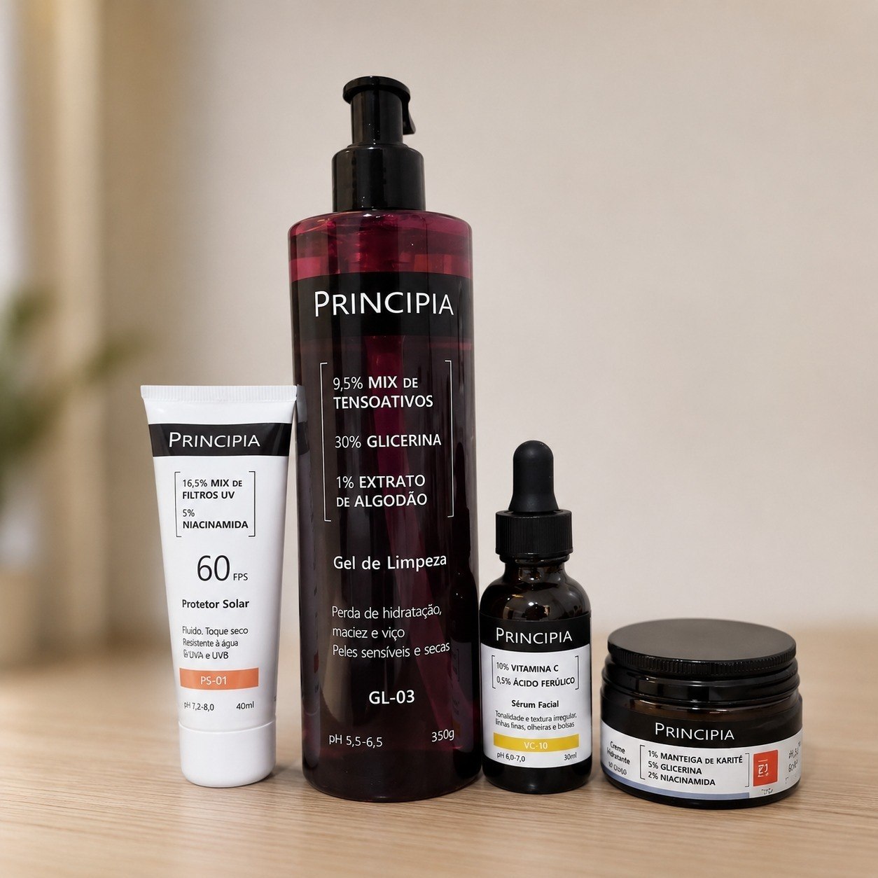 Kit Essencial Principia Peles Sensíveis