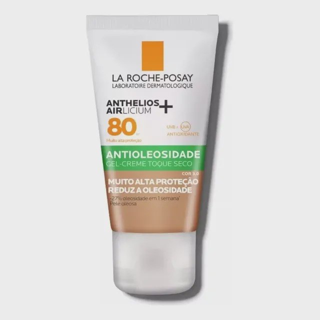 Protetor Solar Facial Antioleosidade FPS 80 Anthelios Airlicium+ La Roche-Posay Cor 3.0 40g