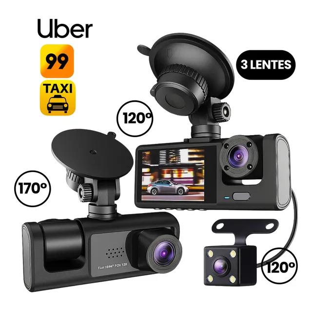3 Câmeras Wifi Automotivas Veiculares 1080p Icarbonx