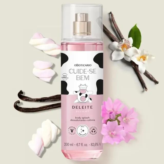 Body Splash Cuide-se Bem Deleite O Boticário 200ml