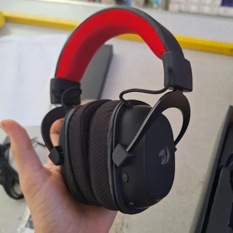 Headset Gamer Redragon Zeus Pro Sem Fio