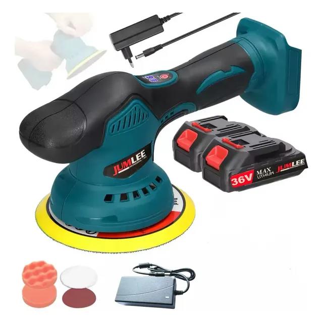 Politriz Orbital 36V Sem Fio 6000 RPM com 2 Baterias