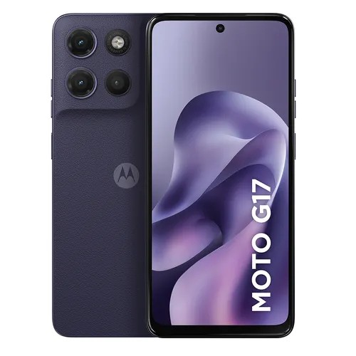 Smartphone Motorola Moto G17 4G 256GB 12GB (4GB RAM + 8GB RAM Boost)