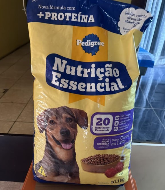 Ração Pedigree Nutrição Essencial Carne Ao Leite Para Cães Adultos 10.1kg