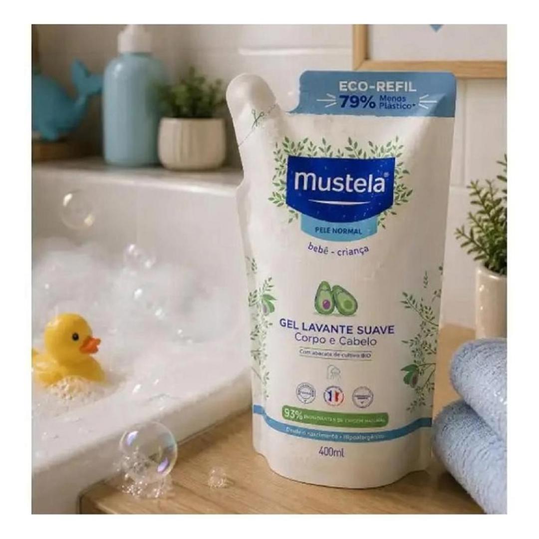 Mustela Refil Gel Lavante Suave 400ml