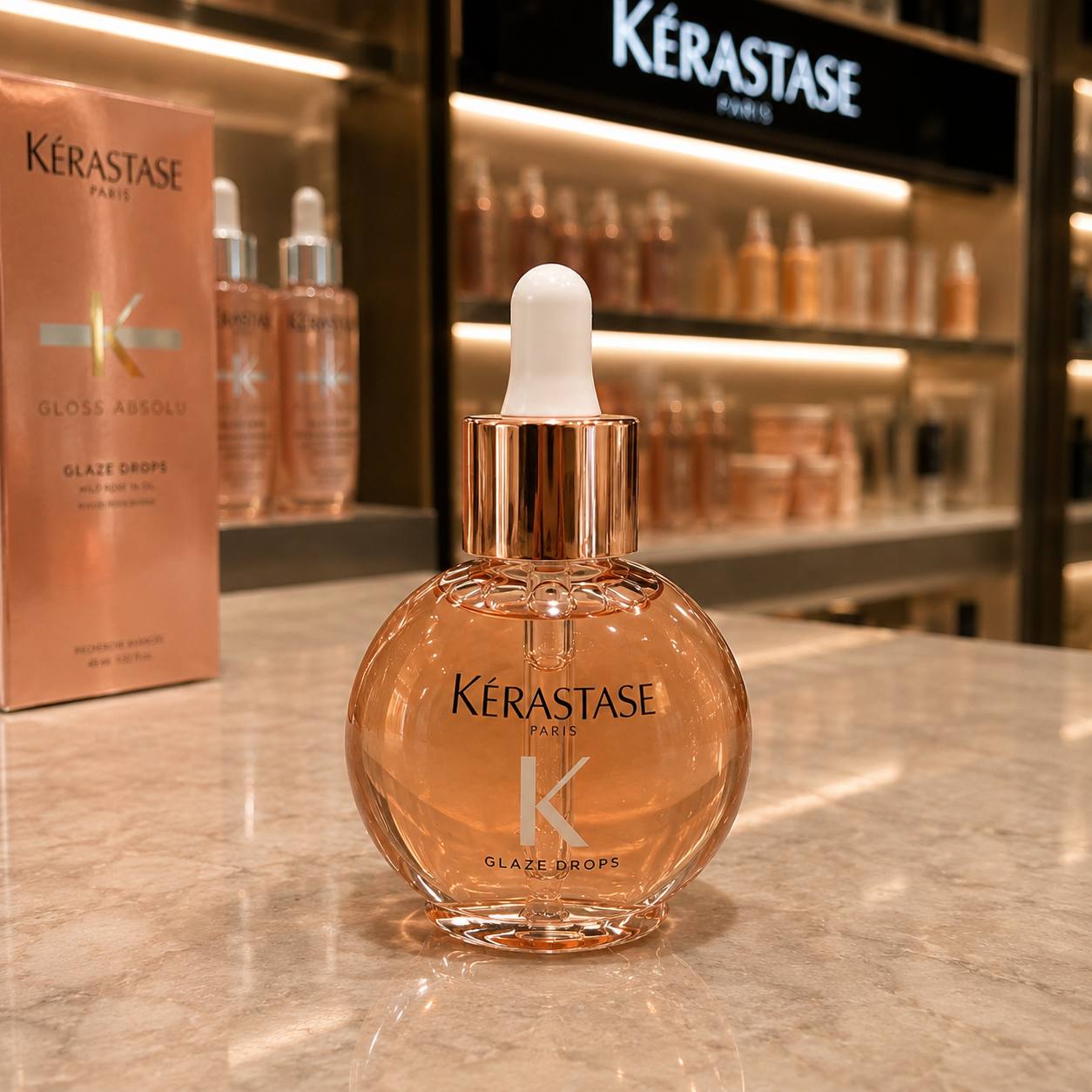 Óleo Capilar Kérastase Gloss Absolu Glaze Drops 45ml