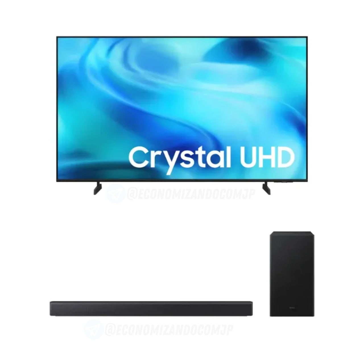 Samsung Smart TV 58 Crystal UHD 4K 2026 + Soundbar Samsung HW-B450F