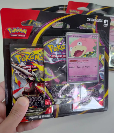 Blister Triplo Pokémon ME05 Escuridão Absoluta