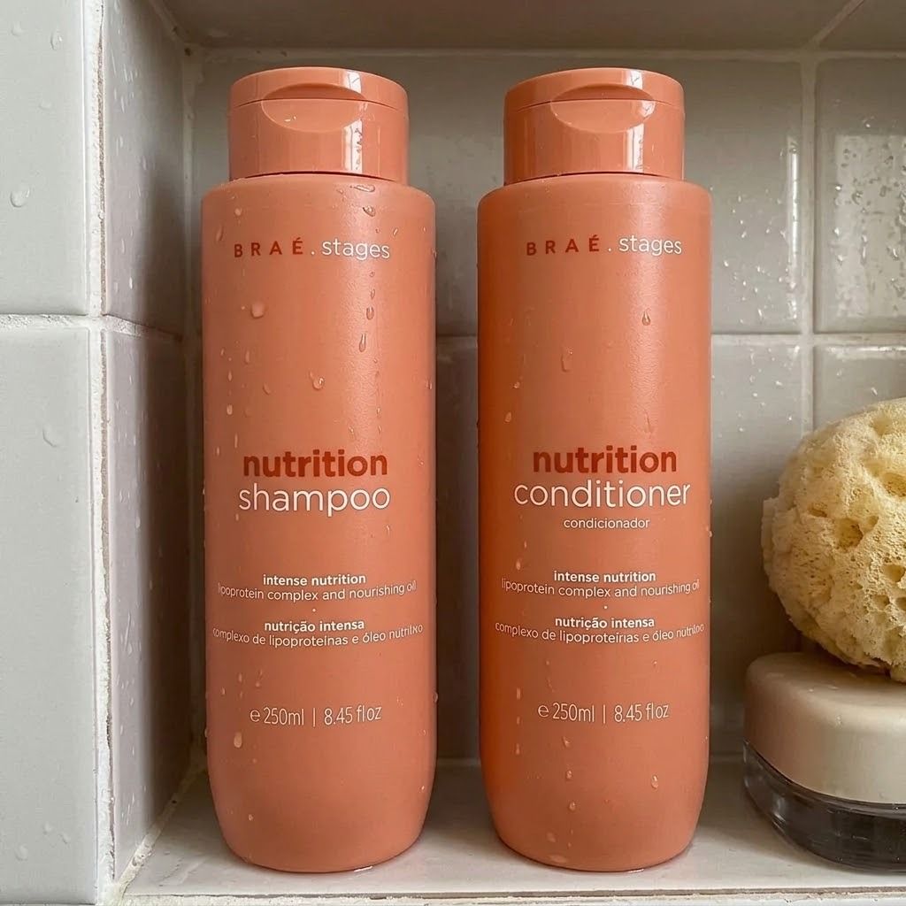 Kit Braé Stages Nutrição Shampoo e Condicionador