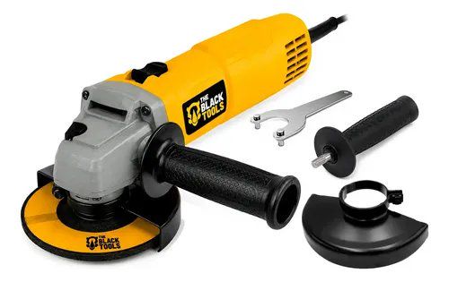Esmerilhadeira Lixadeira Angular 780W 115mm 4.1/2 11000RPM BTA800 The Black Tools