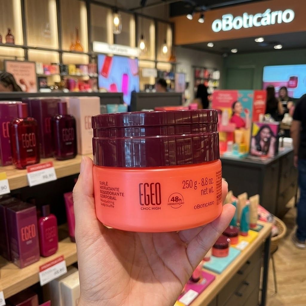 Suflê Hidratante Corporal Egeo High 250g - O Boticário