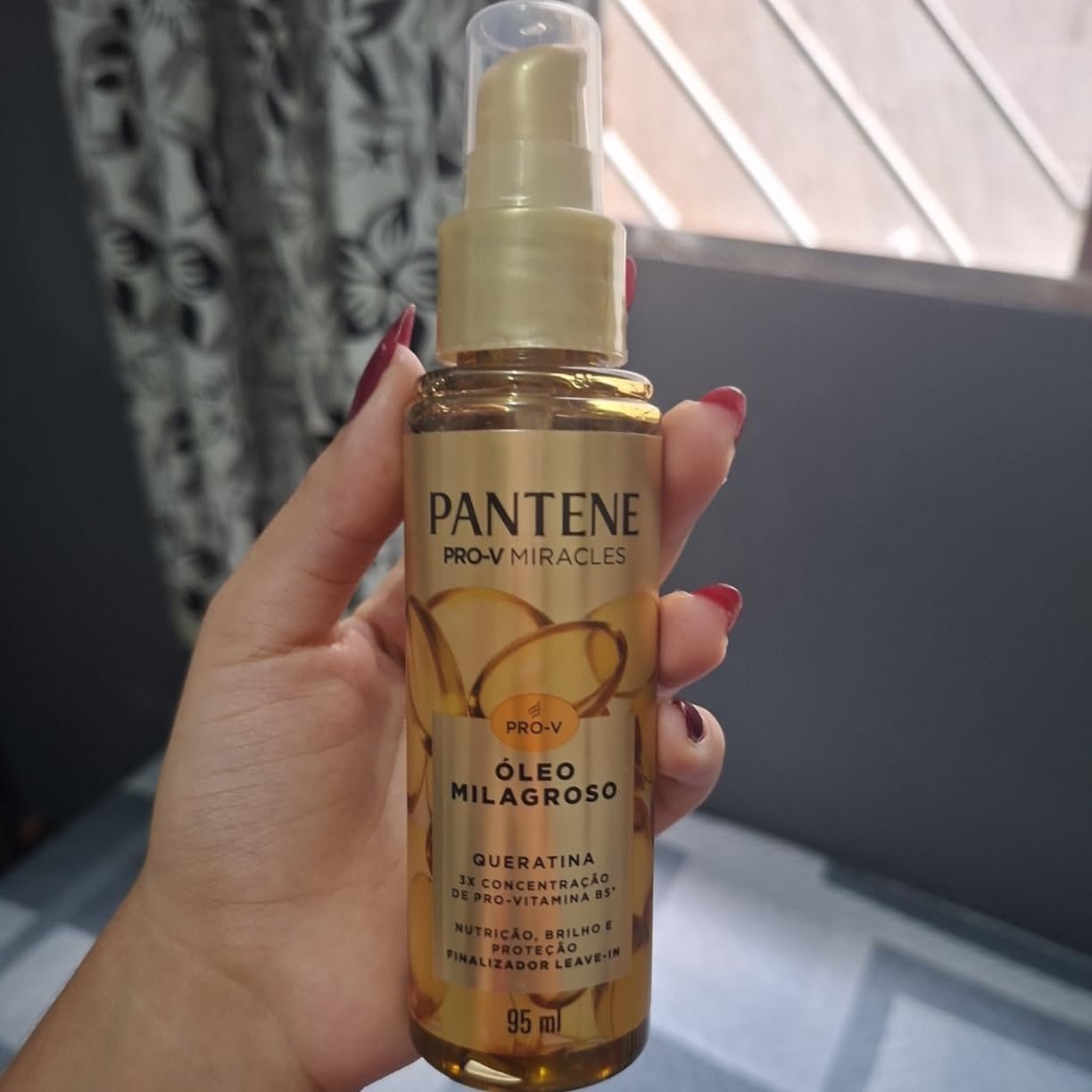 Pantene Pro-V Óleo Capilar Queratina Milagroso Finalizador Leave-in 95 ml