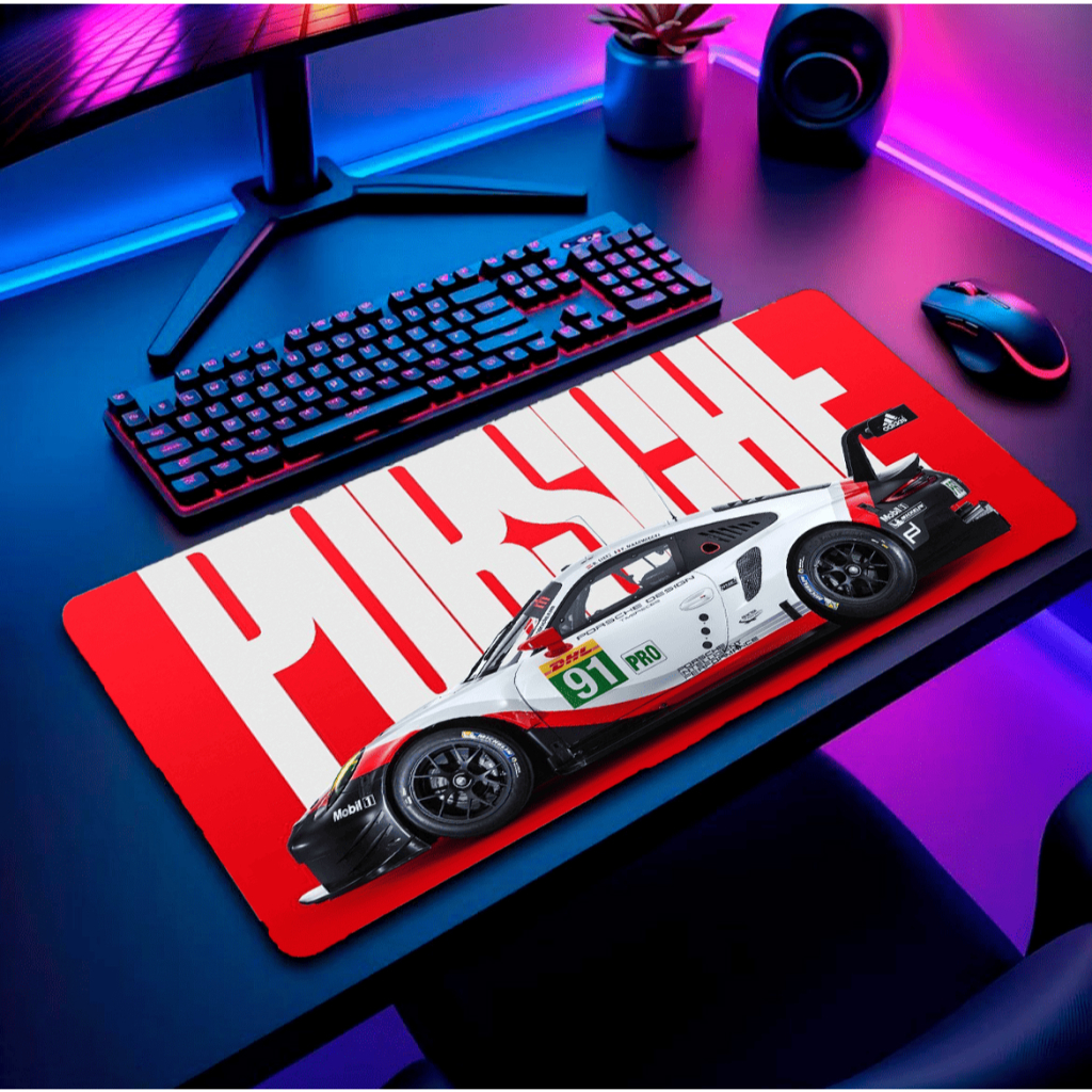 Mouse Pad Personalizado Gamer Grande RGB Anime Heróis 80x30cm