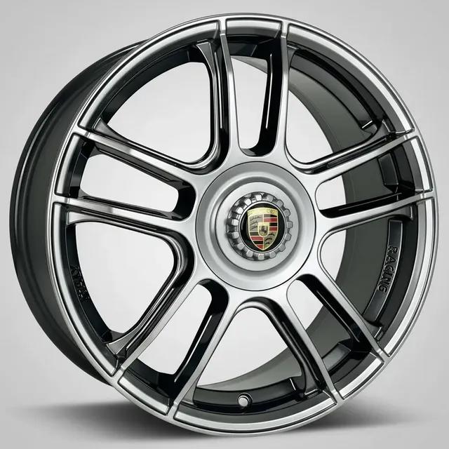 Jogo de Rodas M32 Porsche Racing Aro 15 4x100/108 Gloss Shadow