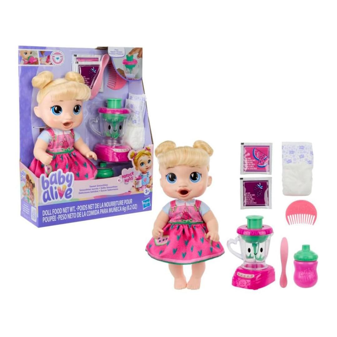 Boneca Baby Alive Sweet Smoothies Harper Hugs