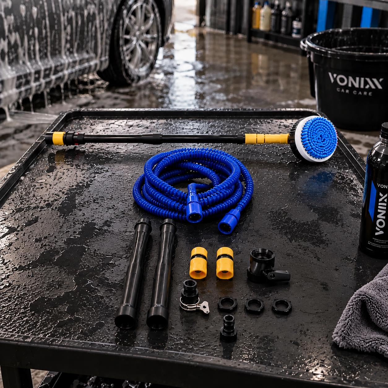 Kit de Limpeza Automotivo para Carros e Motos