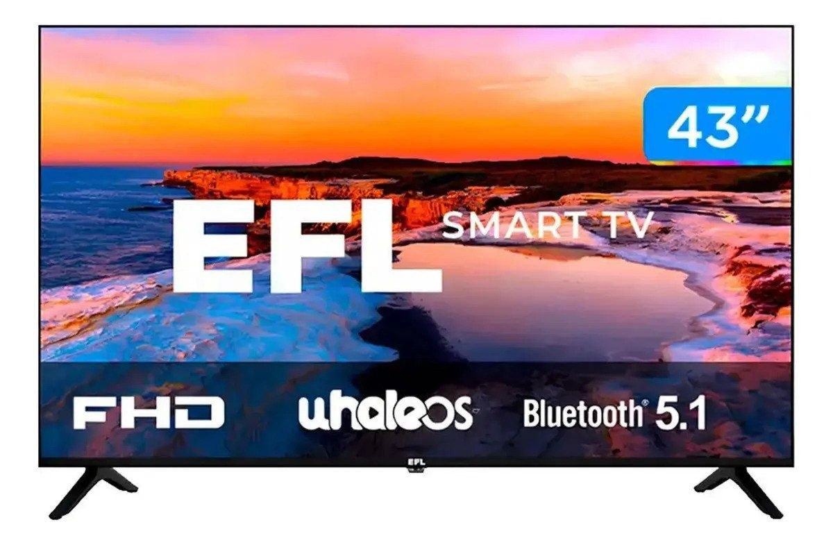 Smart TV 43" LED Full HD EFL 43SX800FD