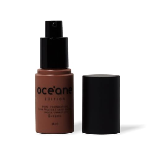 Océane Base Líquida Escura Semi-Matte Skin Foundation 550d 35ml