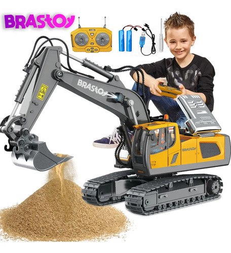 Brastoy Escavadeira de Controle Remoto