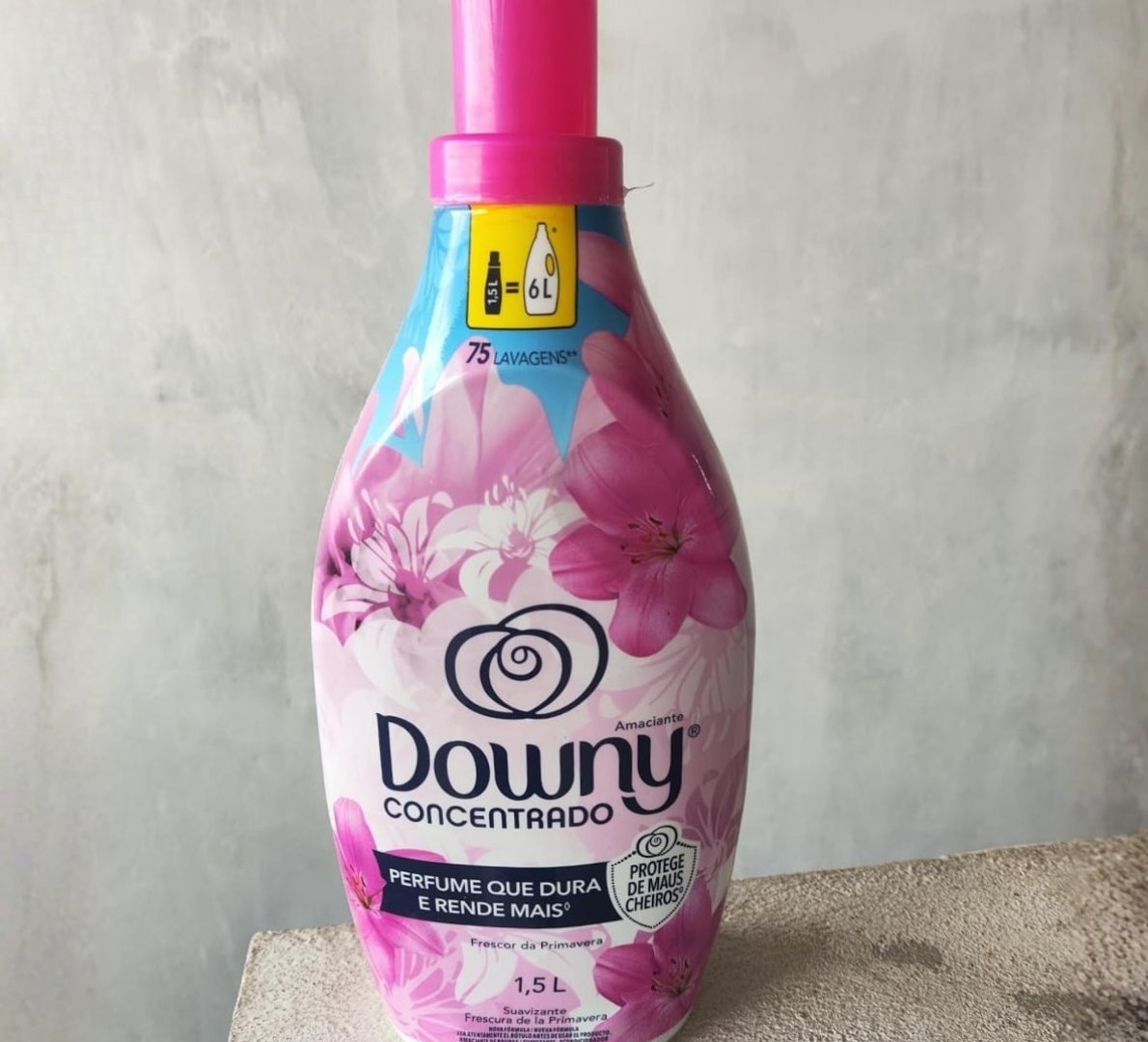 Downy Amaciante Concentrado Frescor da Primavera 1,5L