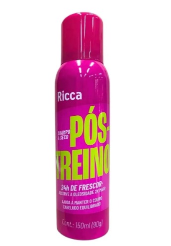 Shampoo a Seco Pós-Treino 150ml Ricca