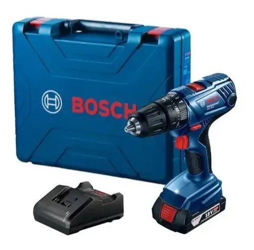 Parafusadeira de Impacto 1/2 Bosch GSB 180LI com Bateria (Azul)