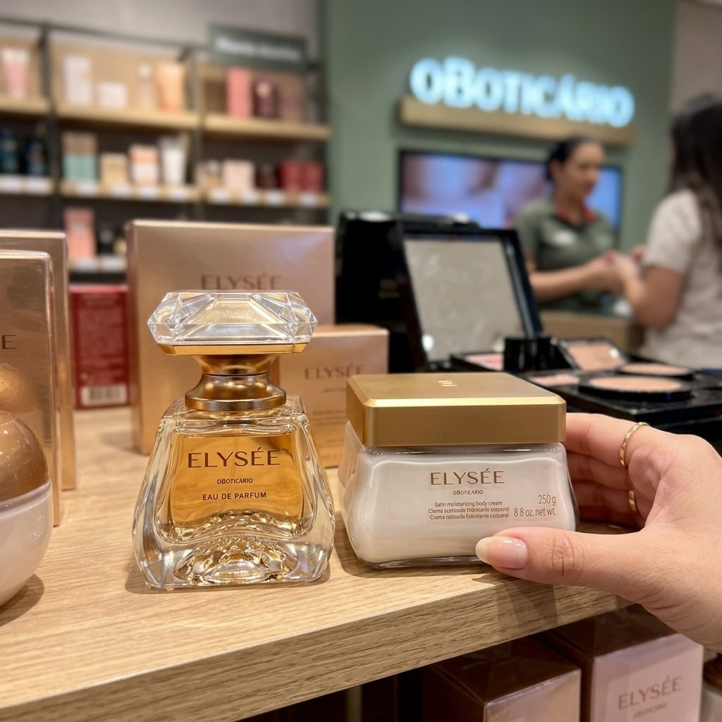Combo Elysèe Eau De Parfum 50ml + Creme Acetinado Corporal