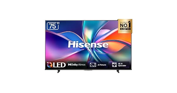 Hisense Smart TV UHD 4K HiQLED 75" 75Q6QV