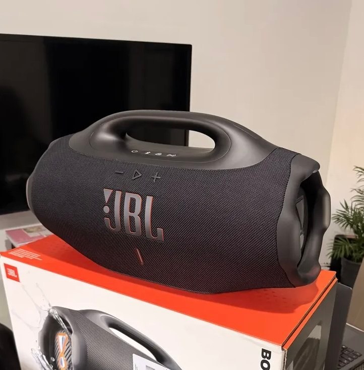 Caixa de Som Bluetooth JBL Boombox 4 Preta