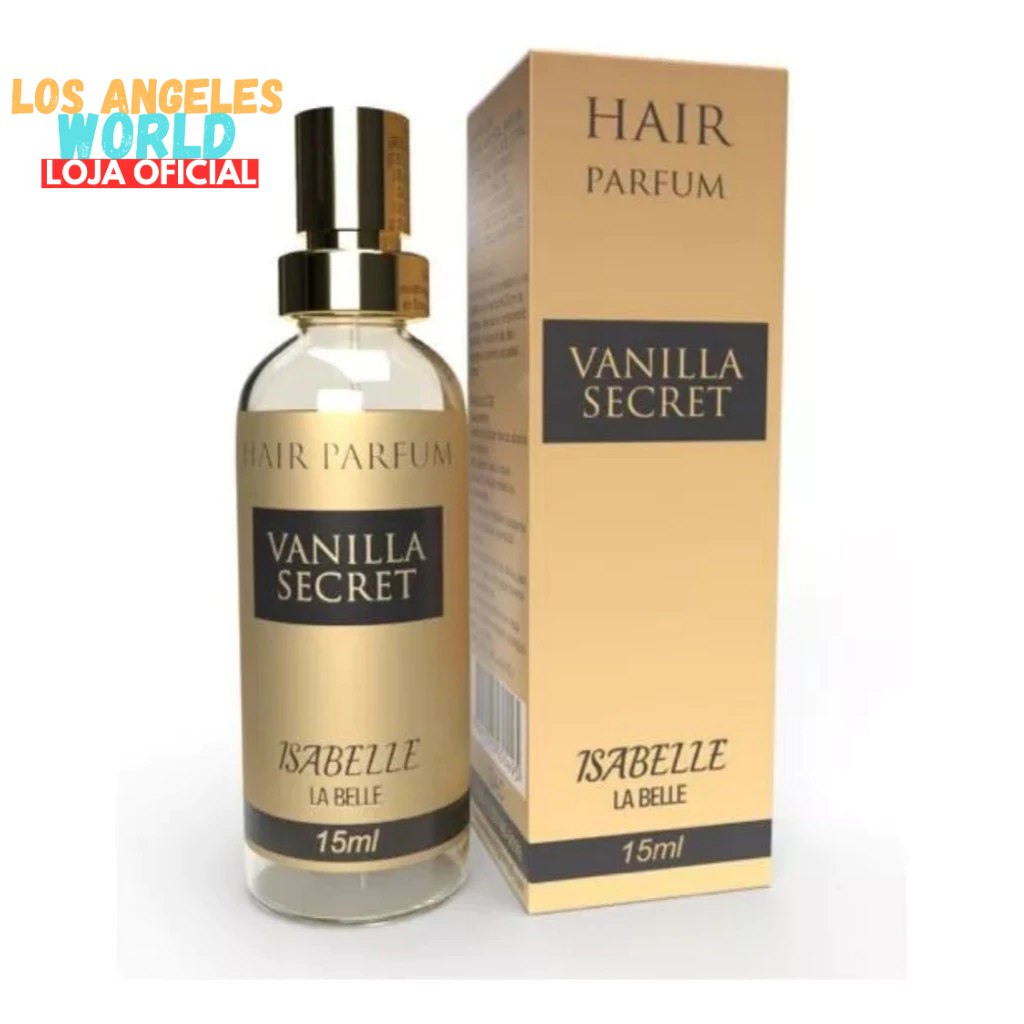 Perfume Capilar Vanilla Secret Isabelle La Belle