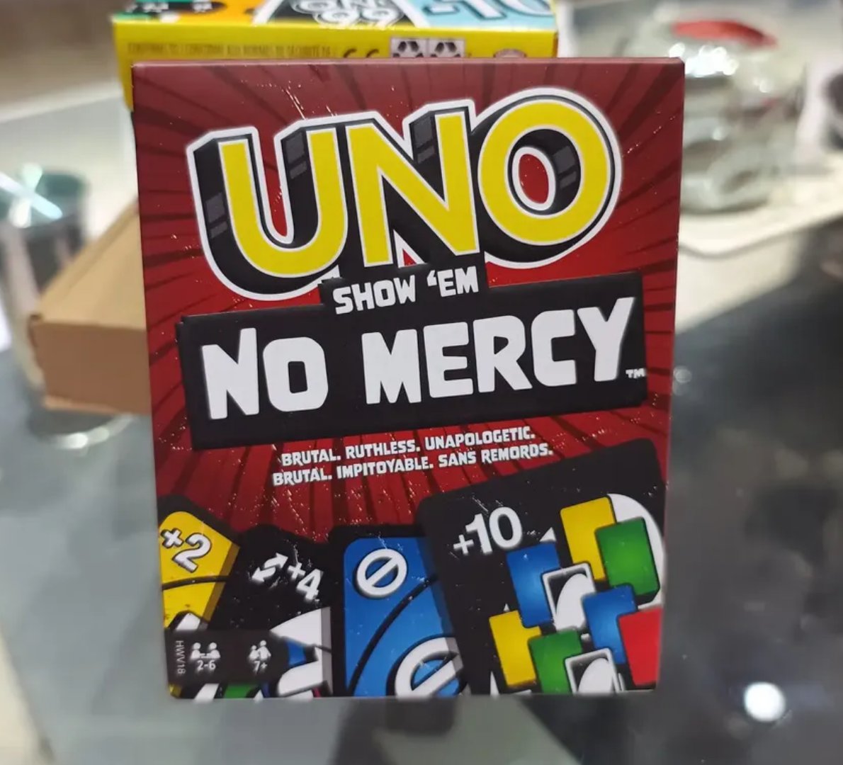 Jogo de Cartas Uno No Mercy