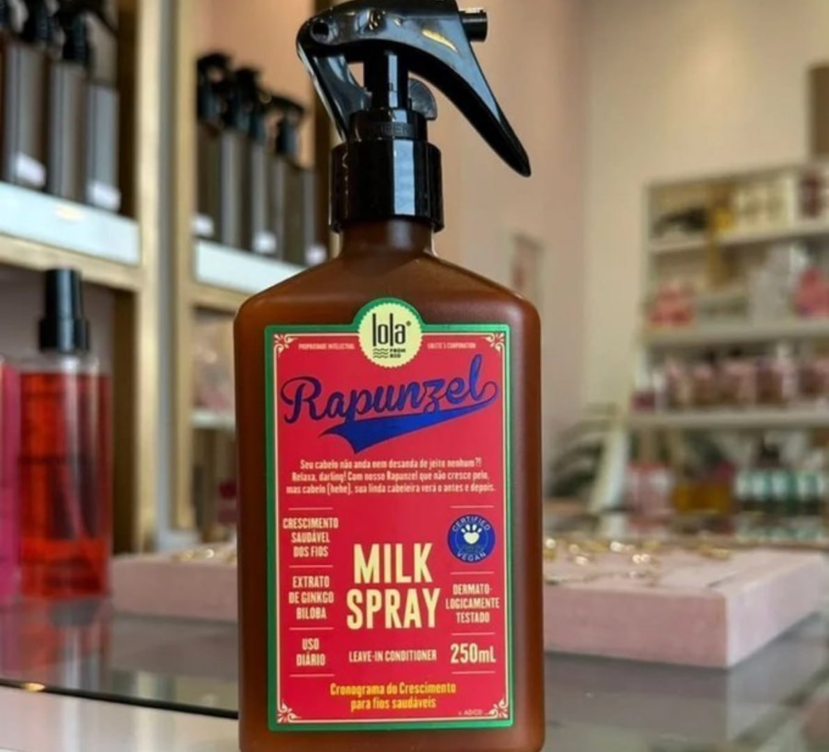 Rapunzel Milk Leave-in Spray 250ml, Lola Cosmetics
