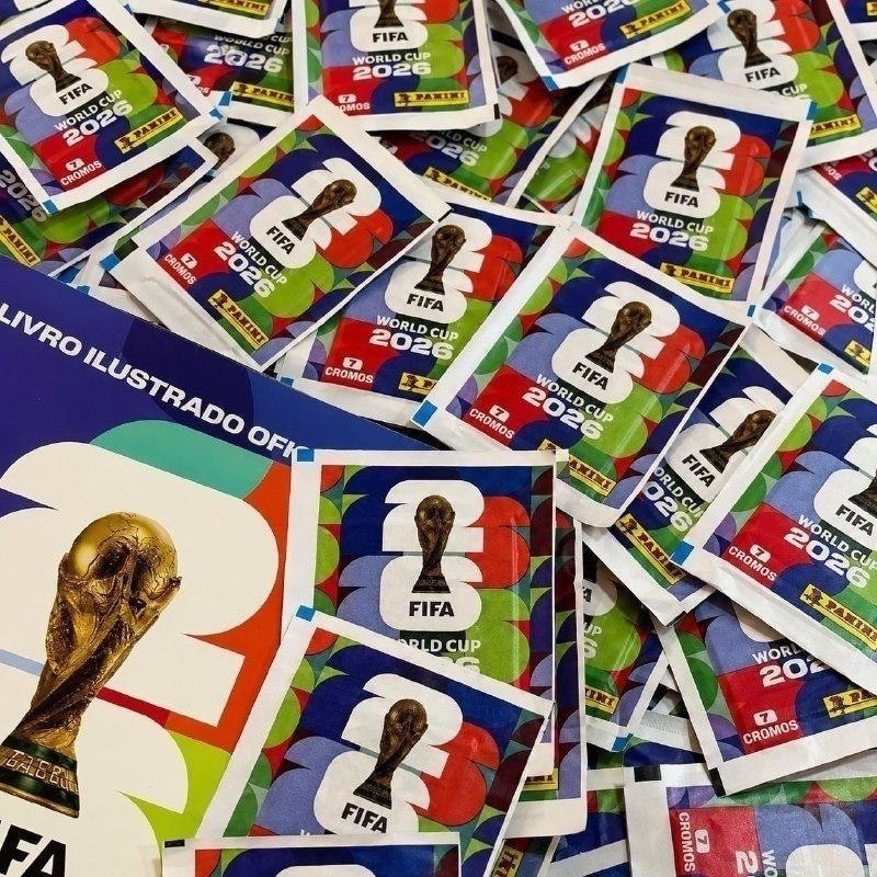 Kit 10 Envelopes (70 Figurinhas) Copa do Mundo 2026 Panini