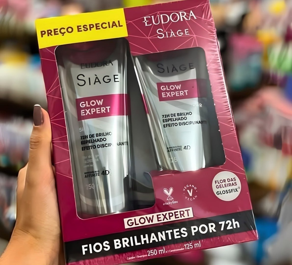 Eudora Siàge Promopack Glow Expert Shampoo + Condicionador