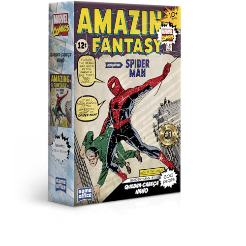 Quebra-Cabeça Homem-Aranha Nano 500 Peças Disney