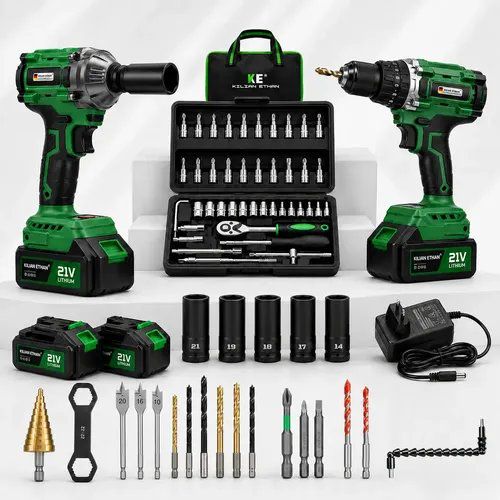 Kit Oficina Mecânica KILIAN ETHAN 21V