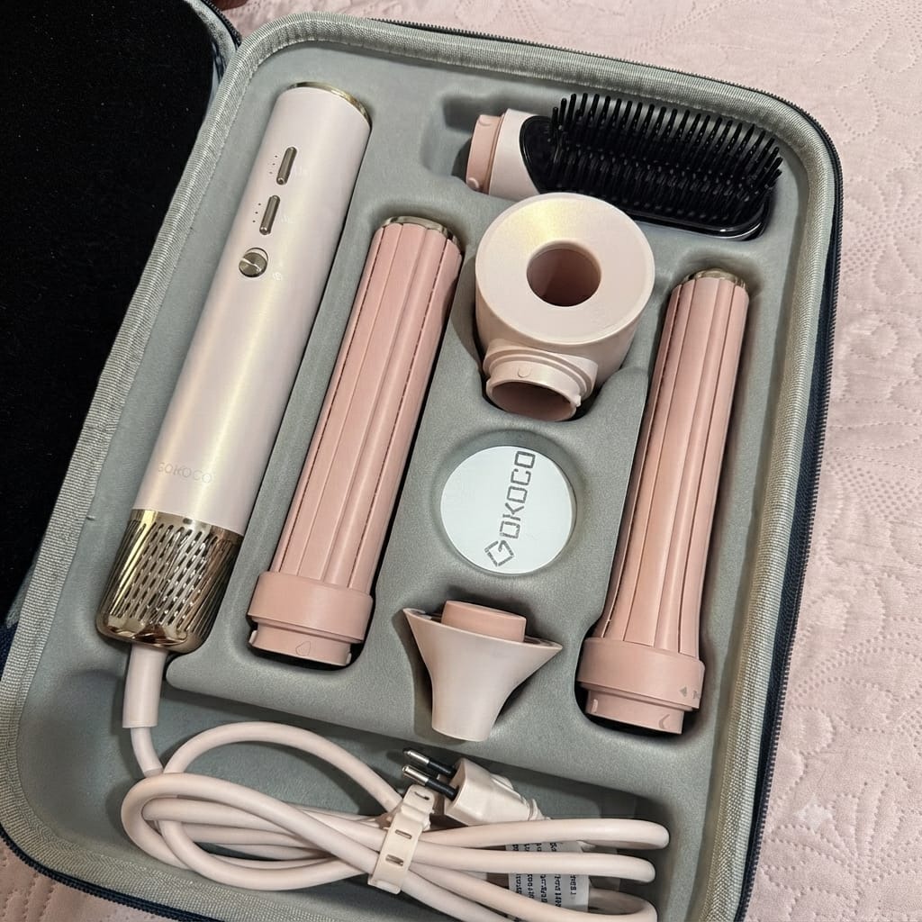 GOKOCO 5 Em 1 Conjunto de Secador de Cabelo GD023 Multifuncional