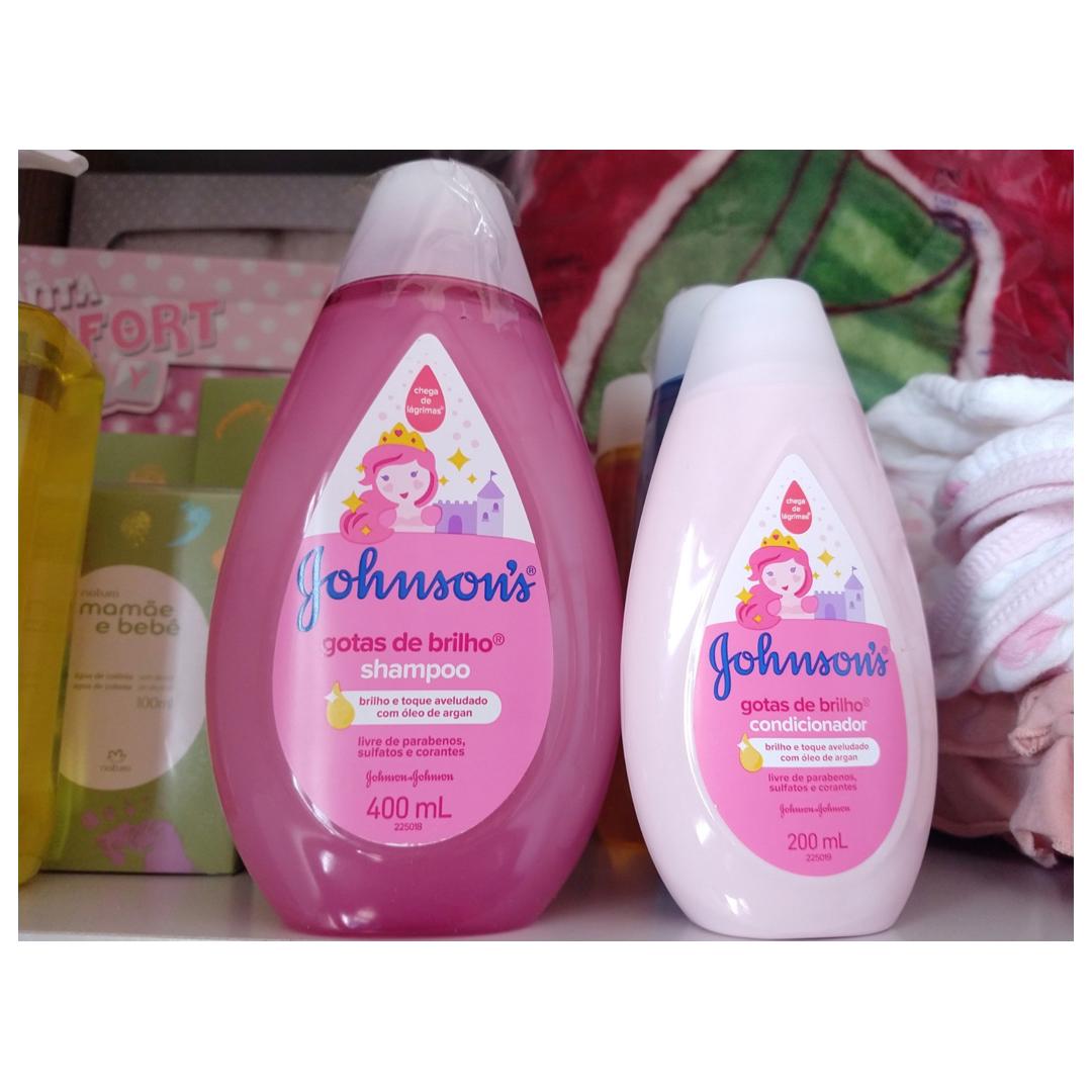 Shampoo Johnson's Baby Gotas de Brilho 400ml