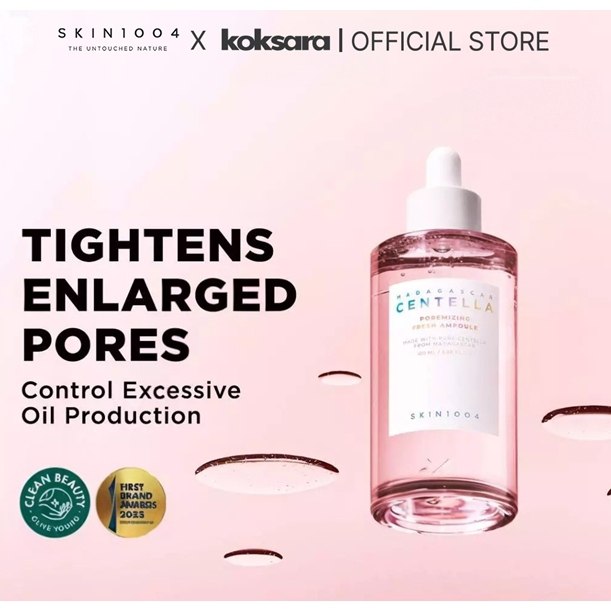 SKIN1004 Madagascar Centella Poremizing Fresh Ampoule 30ml / 50ml / 100ml
