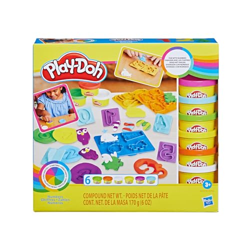 Play-Doh Massinha de Modelar Infantil Kit Inicial de Números