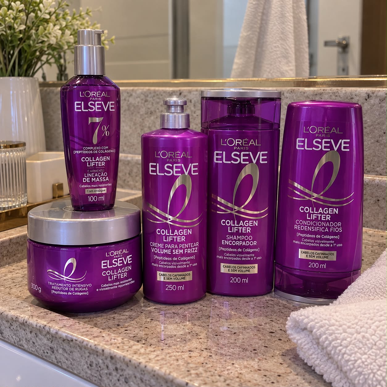 Kit Collagen Lifter 5 Produtos L'Oréal Paris