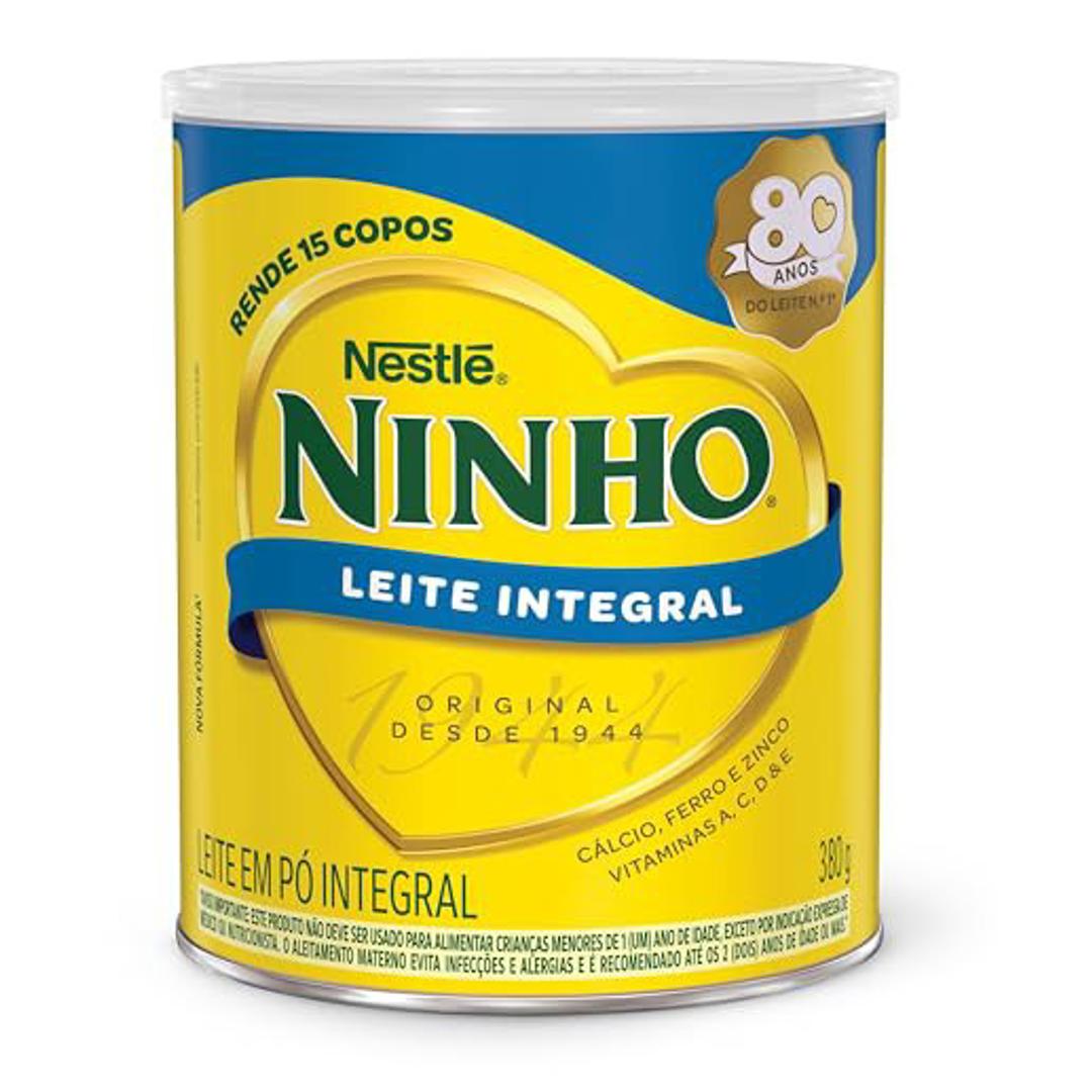 Leite em Pó Integral Ninho 380g