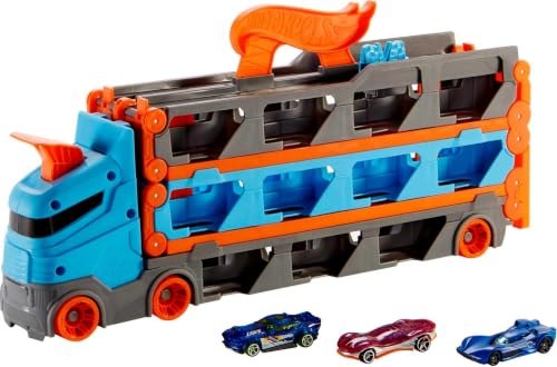 Hot Wheels City Pista de Brinquedo Reboque de Pista de Corridas