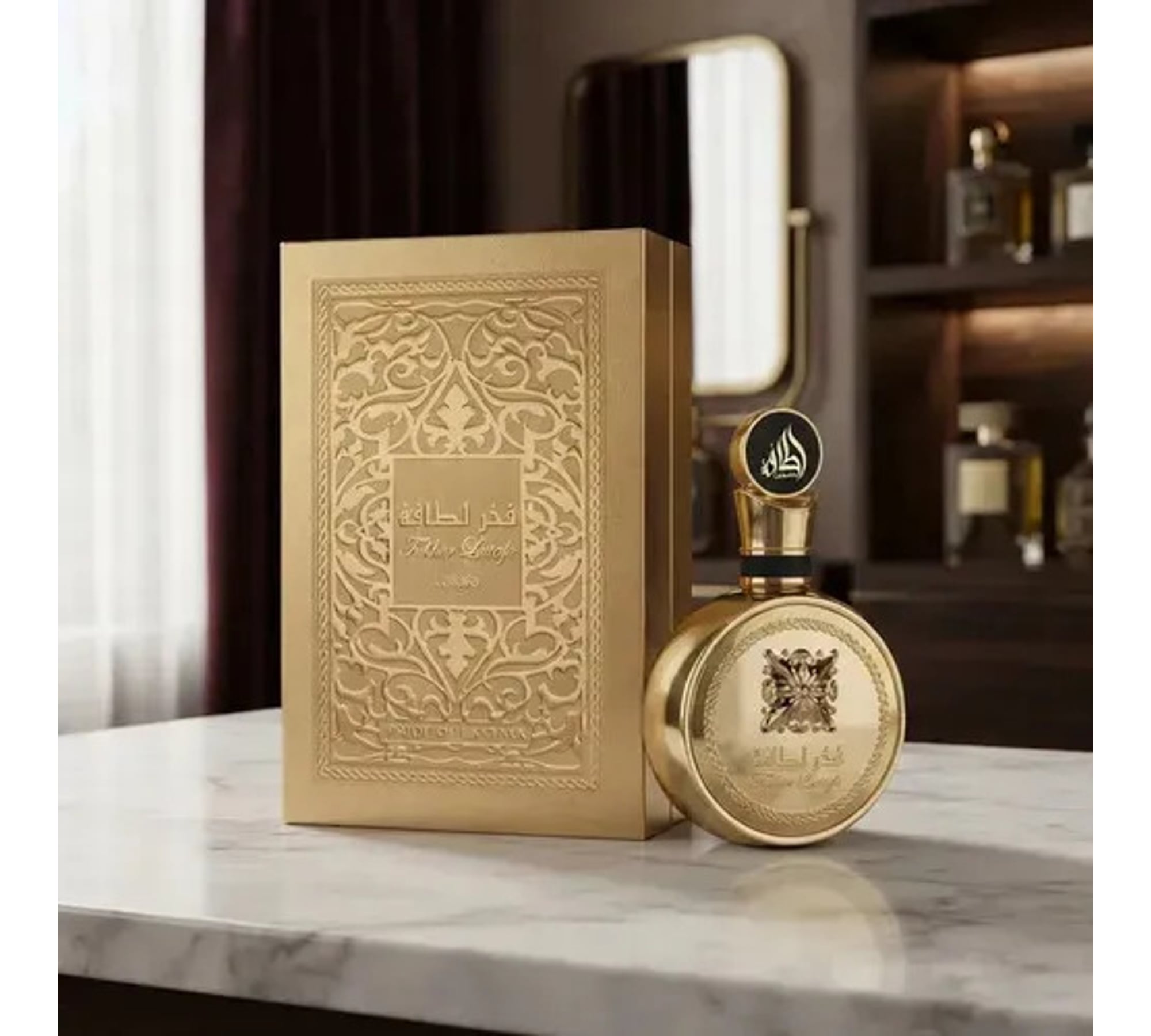 Perfume Lattafa Fakhar Gold Extrait EDP 100ml