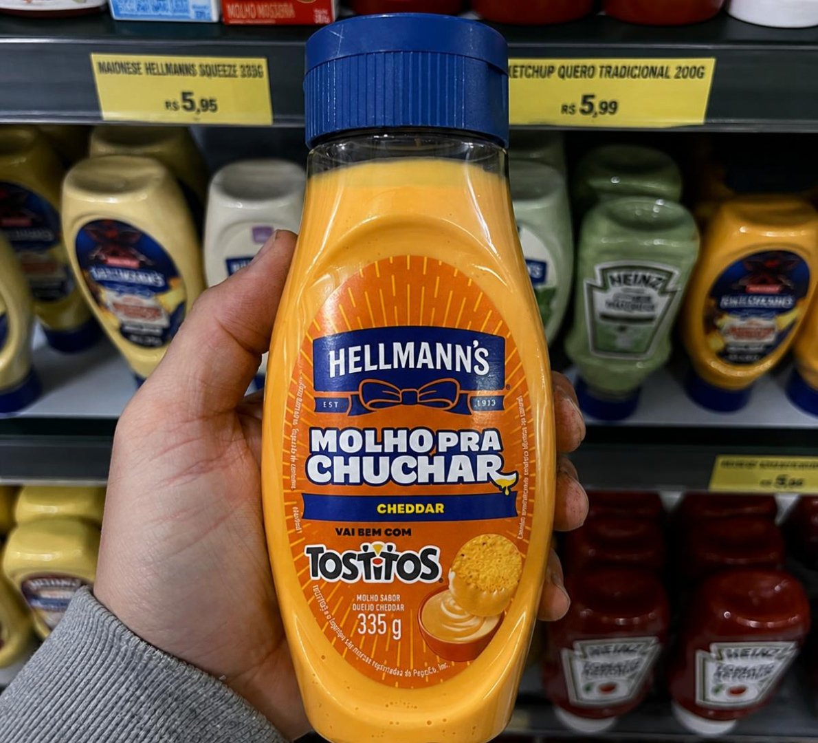 Hellmann’s Molho Sabor Cheddar