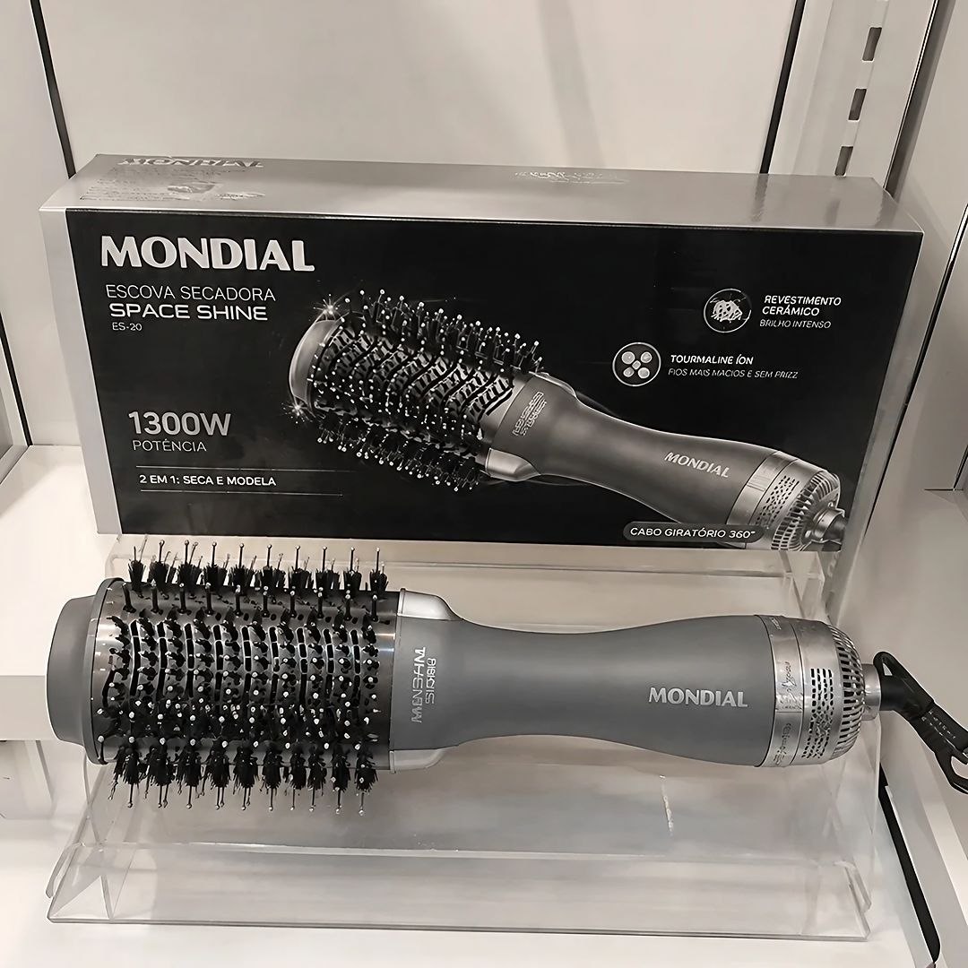 Escova Secadora Space Shine Mondial 1300W ES-20