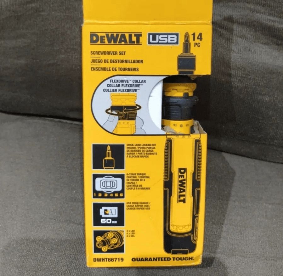 Parafusadeira Chave de Fenda Dewalt Flexdrive Sem Fio DWHT6