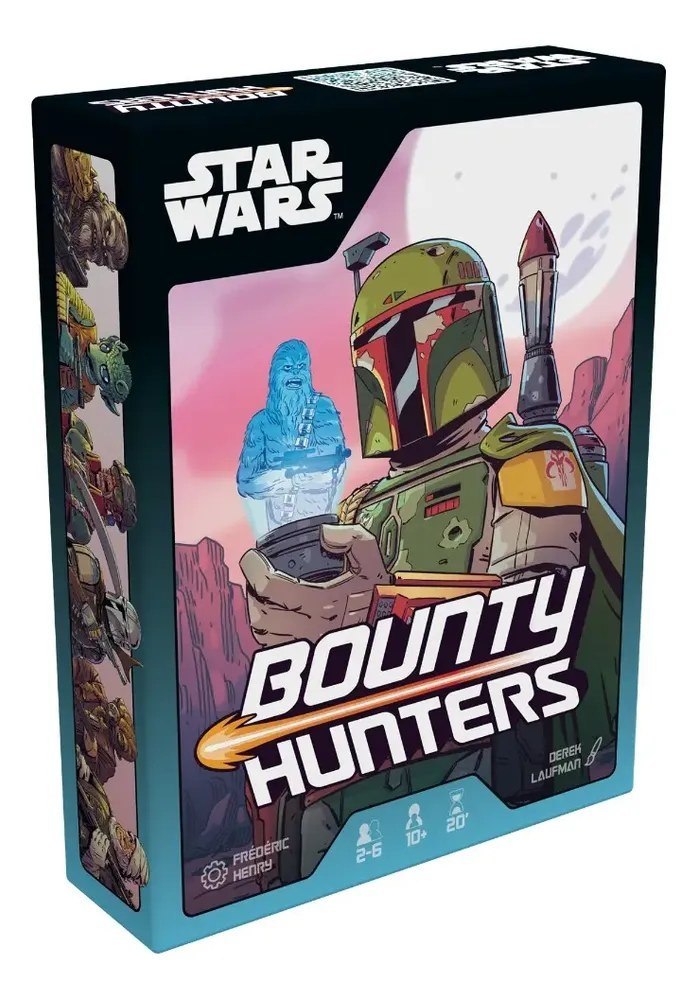 Jogo de Cartas Star Wars Bounty Hunters +10 Anos Galápagos
