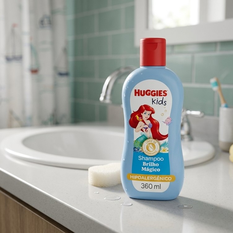 Huggies Shampoo Kids Brilho Mágico 360 ml