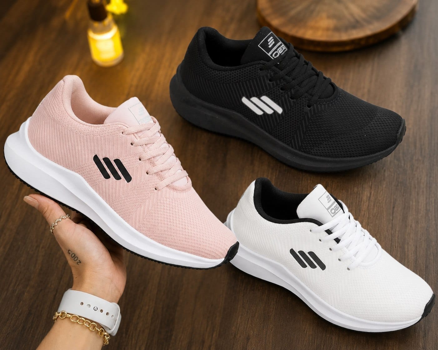 Tênis Feminino Para Academia Leve Confortável Original O2X